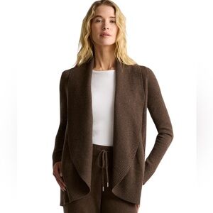 Quince Mongolian Cashmere Open Cardigan Sweater Size M